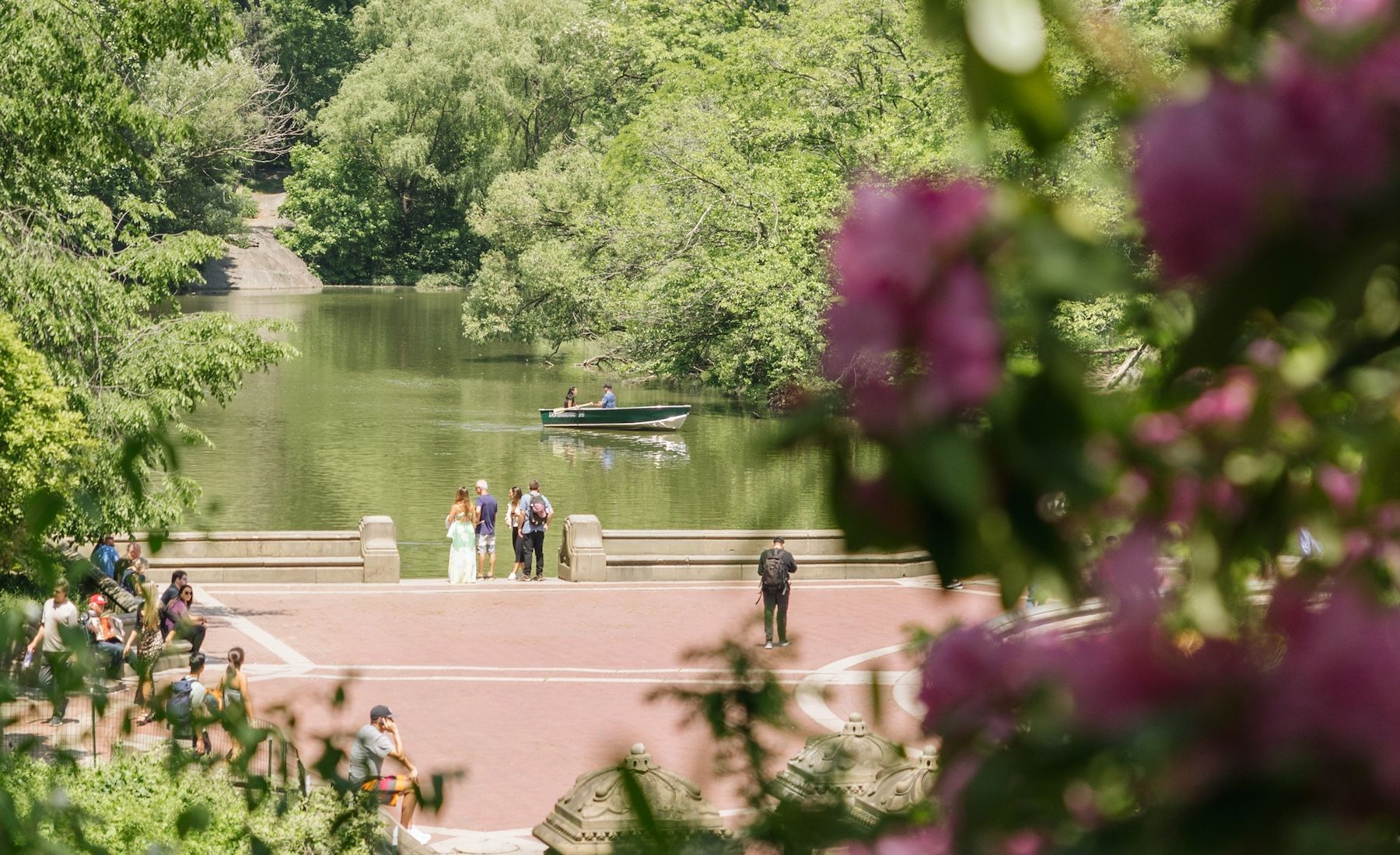 Summer in Central Park boat ride