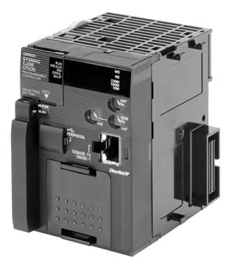 A black and white photo of a plc on a white background.