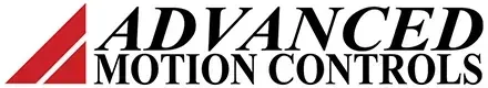 The logo for advanced motion controls.