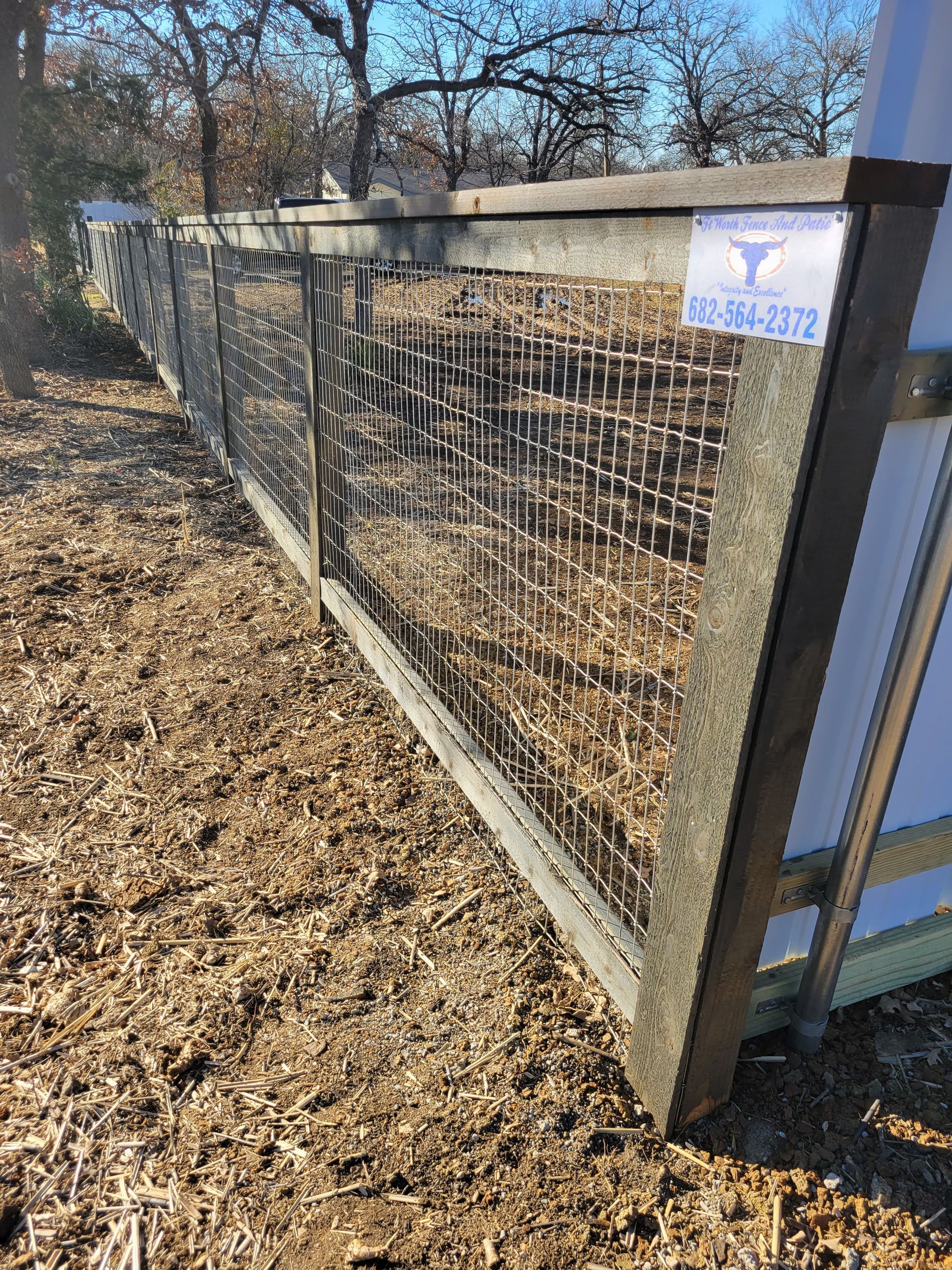 No Climb fence