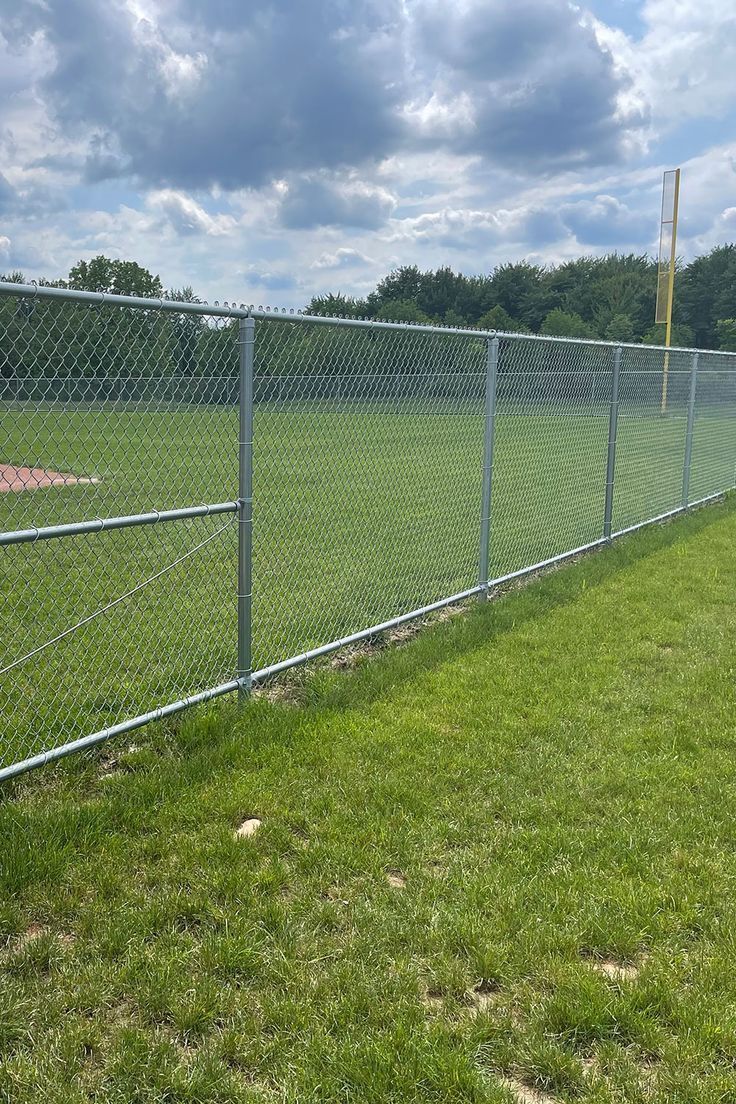 Galvanize chain link fence