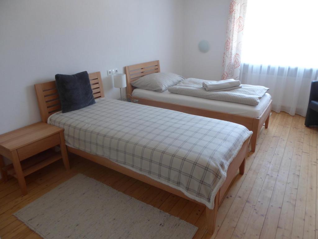 Betten im Schlafzimmer