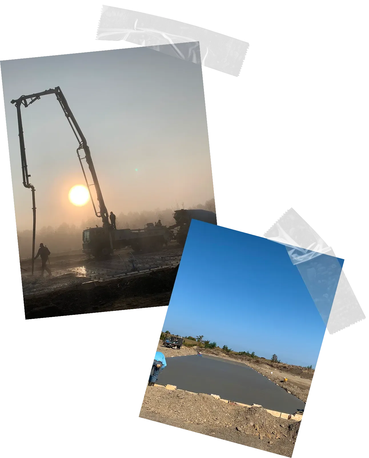 concrete floor pouring and finishing