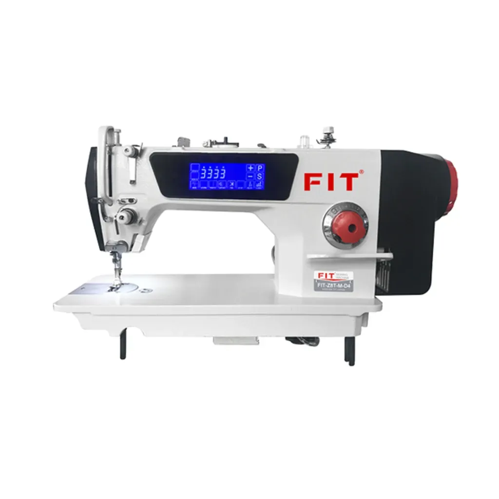Una máquina de coser con la palabra fit escrita en ella
