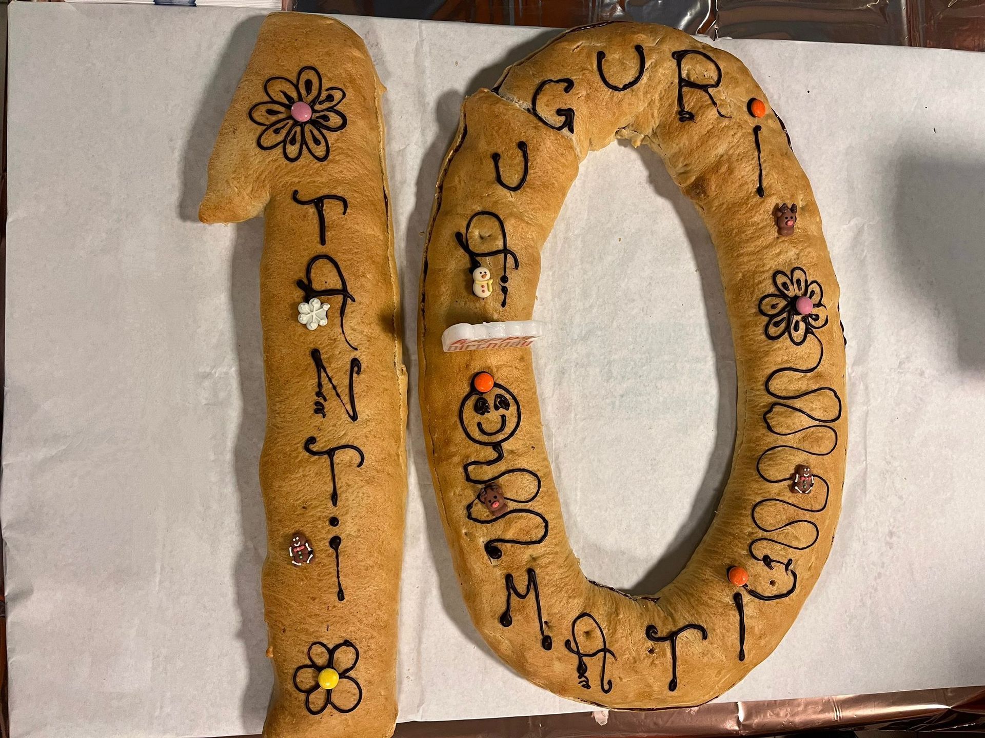 torta di pane feste di compleanni