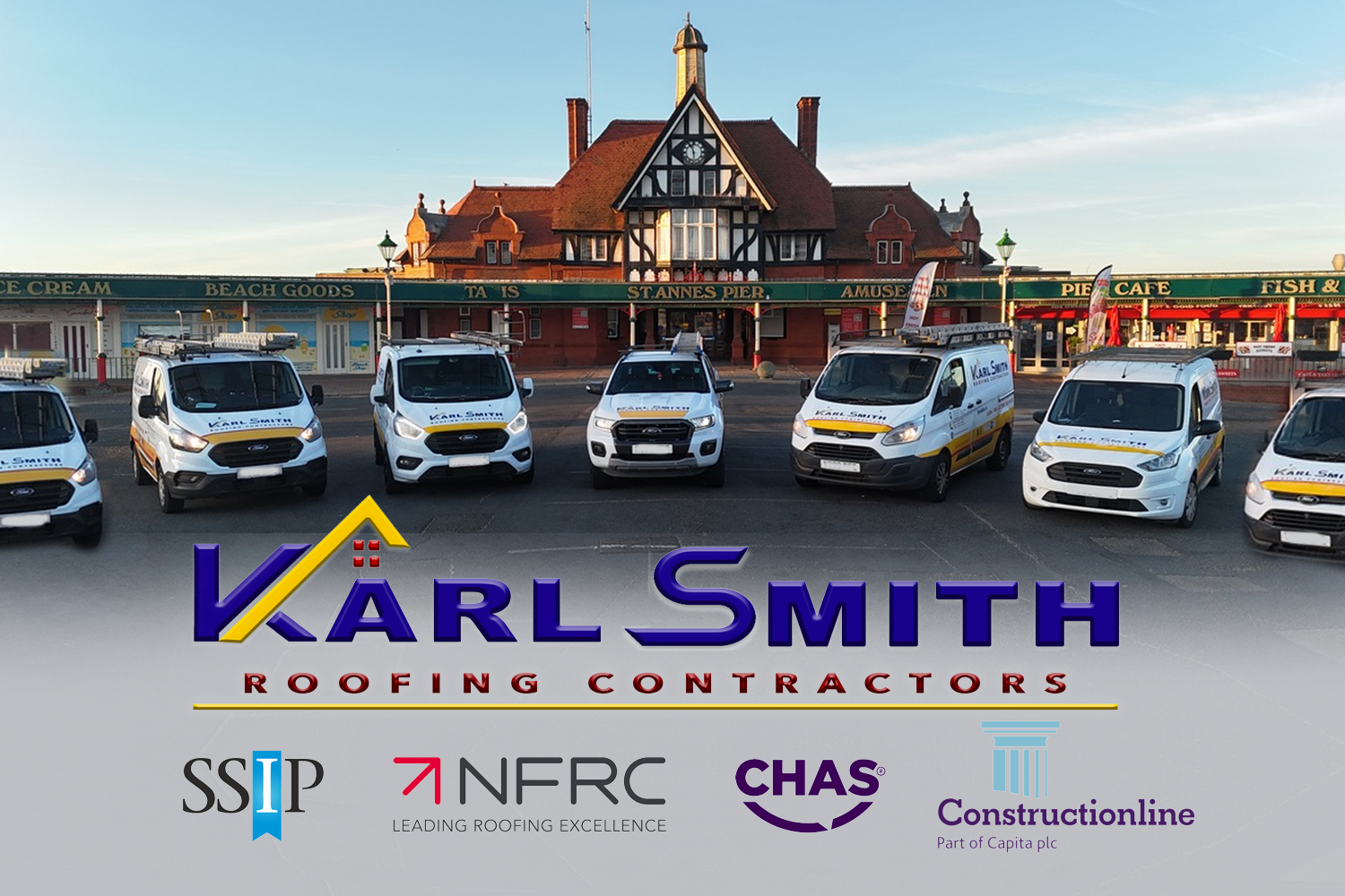 Karl Smith Roofing vans