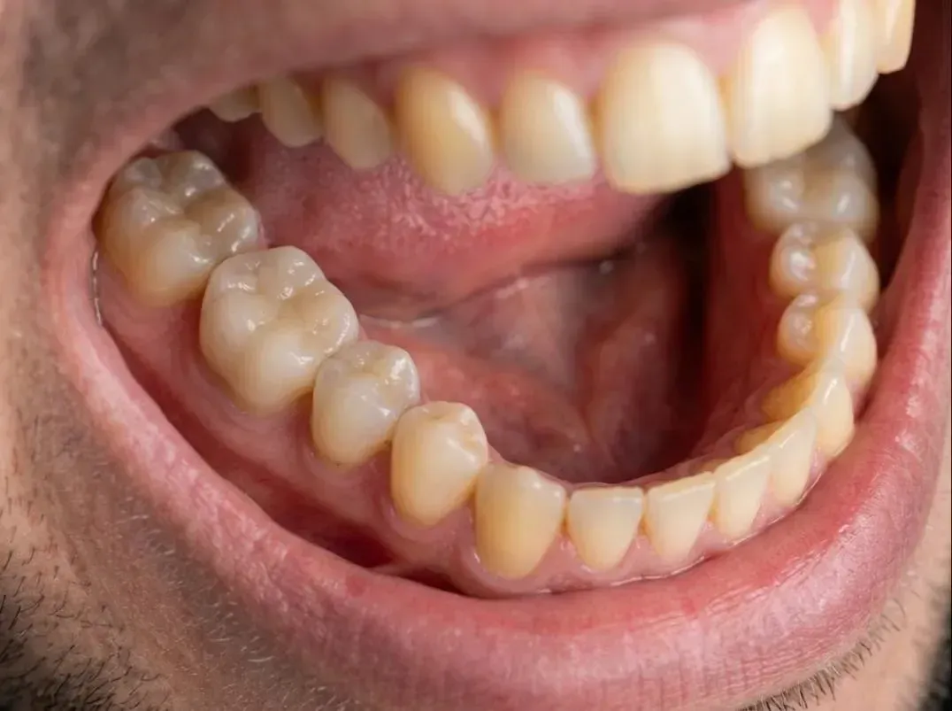 Dental Sealants: healthy back teeth with smooth chewing surfaces