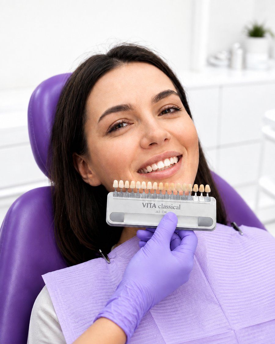 Cosmetic dentistry smile transformation