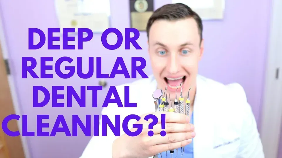How a deep cleaning, also called scaling and root planing, differs from a regular cleaning, explained in a Deluxe Dentistry & Esthetics video