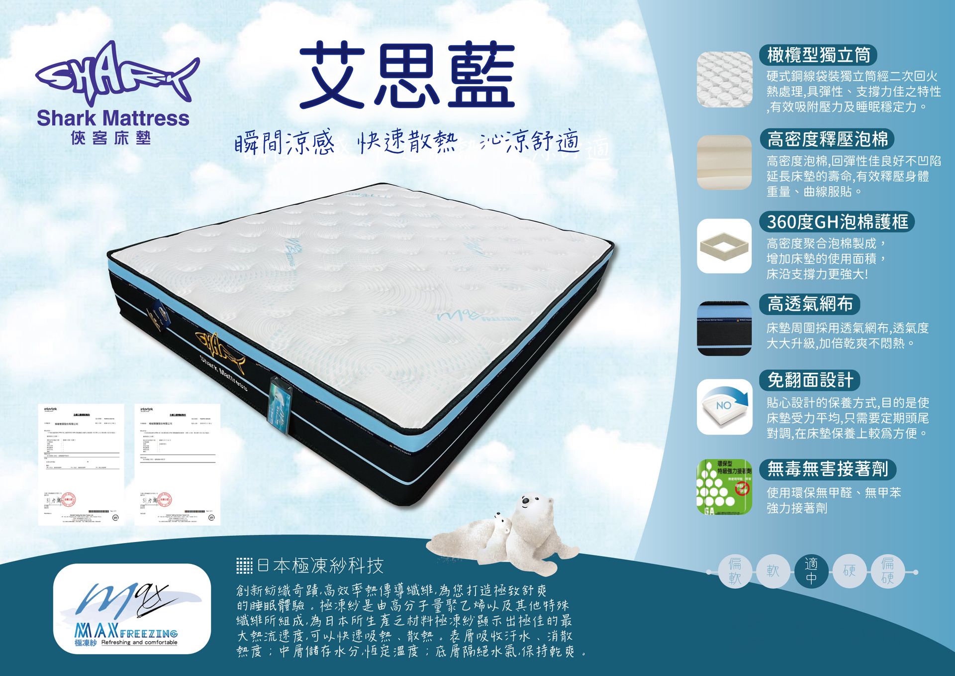 【Shark】俠客名床 