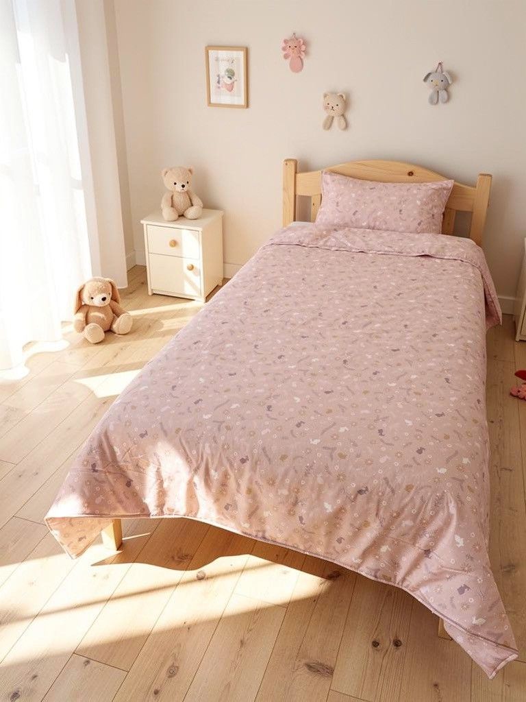 《RoyalWings》台灣製造100%純棉 床罩五件式套組 / 薄床包四件組【273粉】