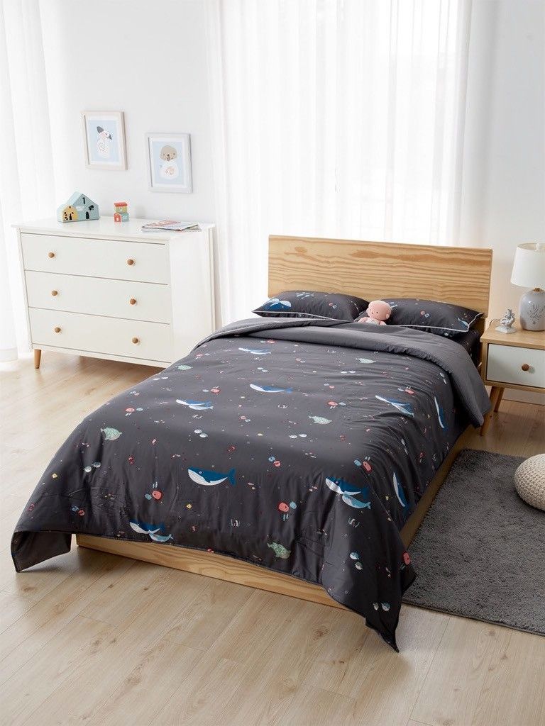 《RoyalWings》台灣製造100%純棉 床罩五件式套組 / 薄床包四件組【3F63】