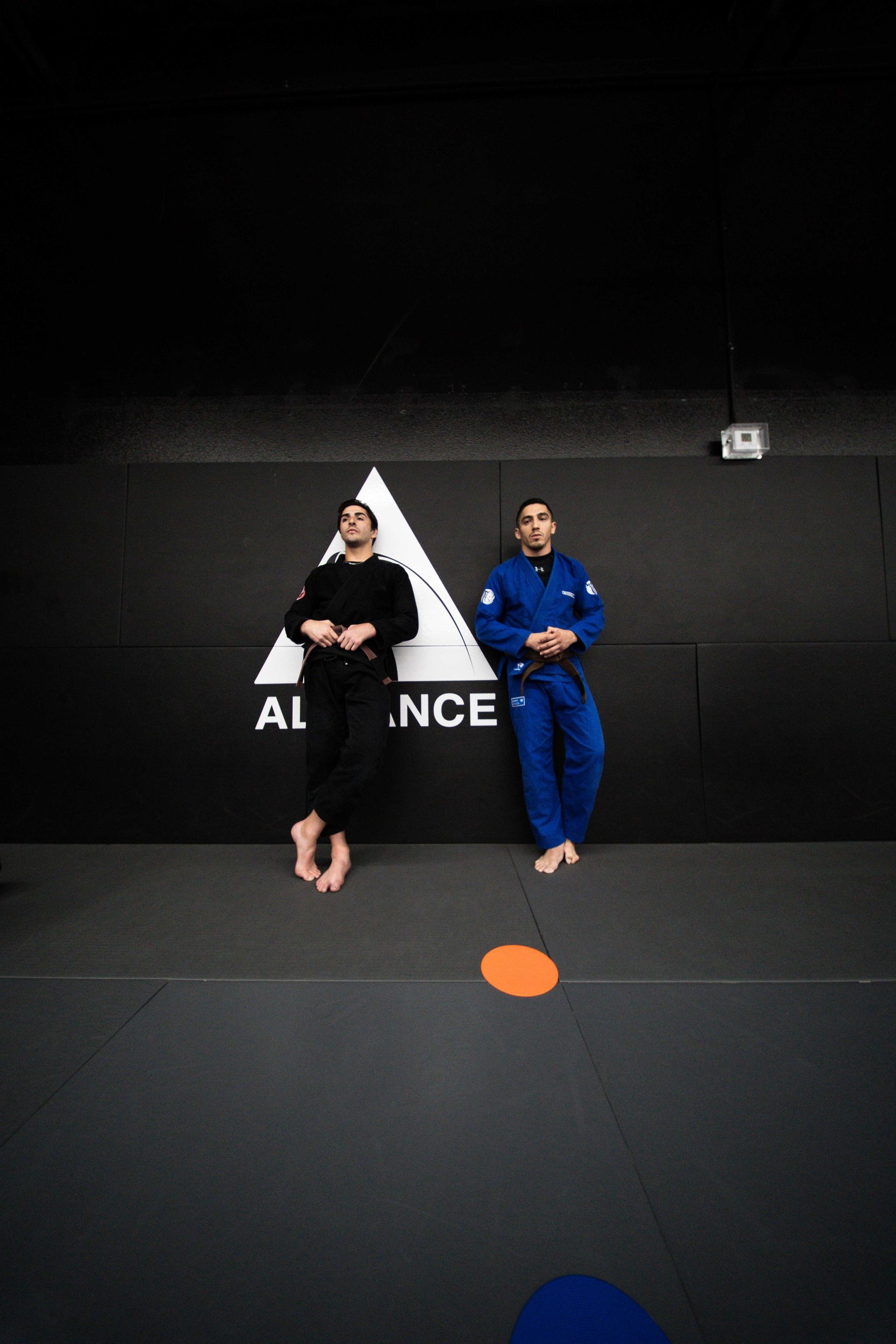 Adults practicing grappling drills at Cobrinha Southwest in Las Vegas, NV, building fitness.
