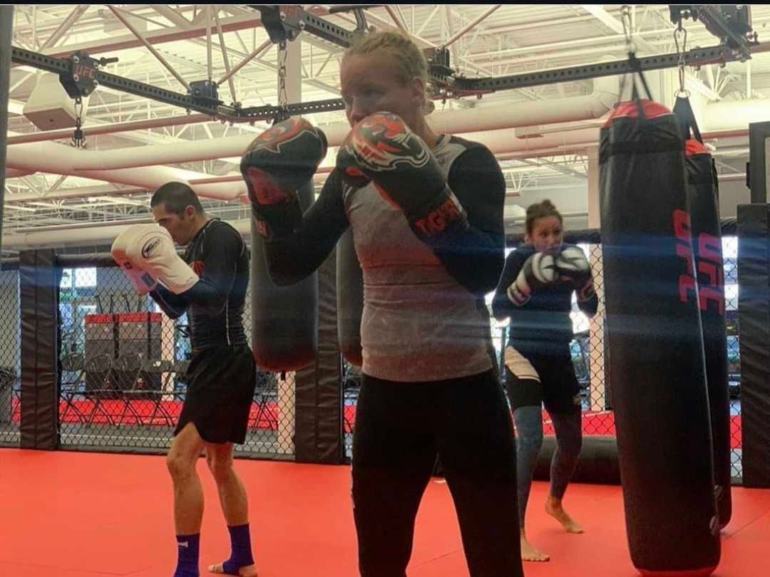 Adults drilling Brazilian Jiu Jitsu at Cobrinha Southwest in Las Vegas, NV, building skill.