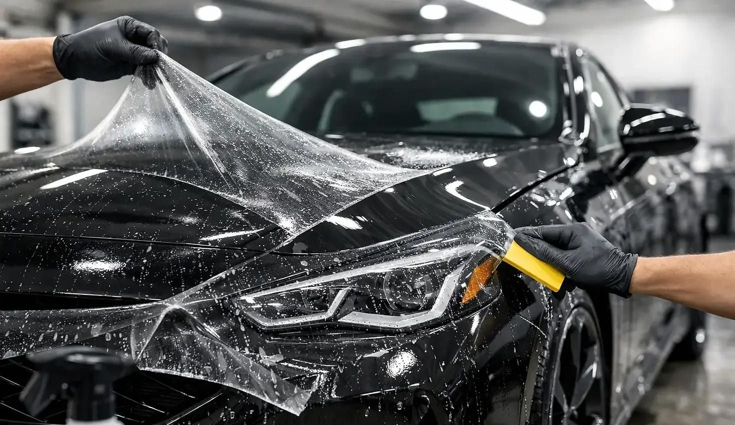 Full hood and fender PPF coverage