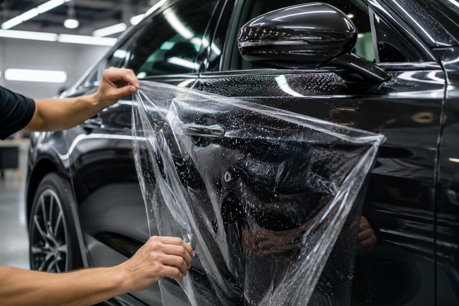 Paint protection film install
