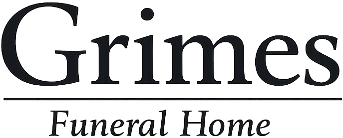 The logo for sample funeral home is shown on a white background.