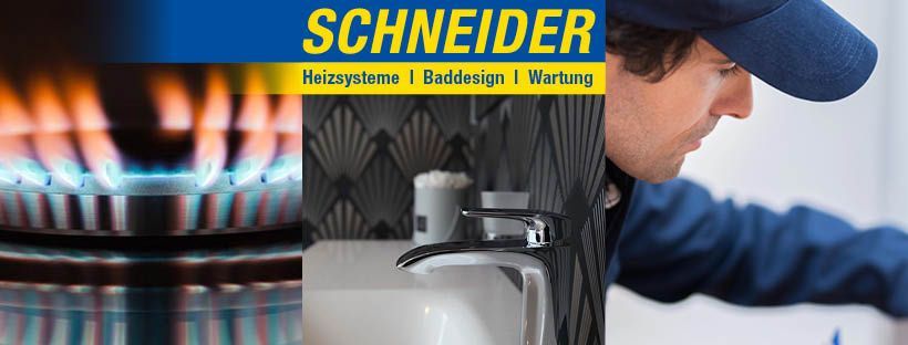 Facebook Kopfgrafik für Schneider Heiztechnik
