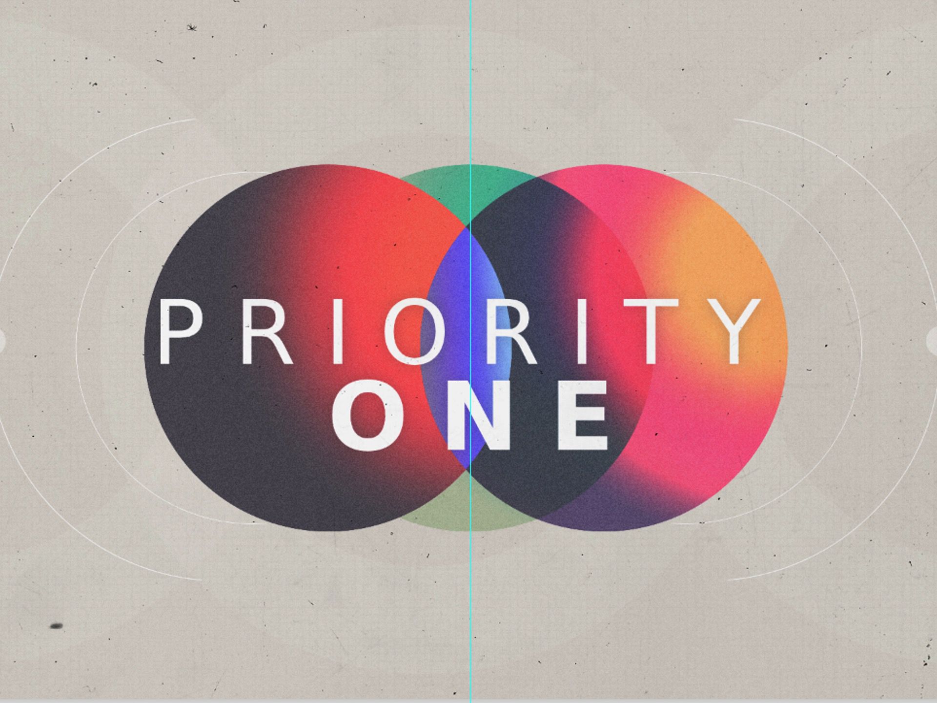 Sermon title: Priority One