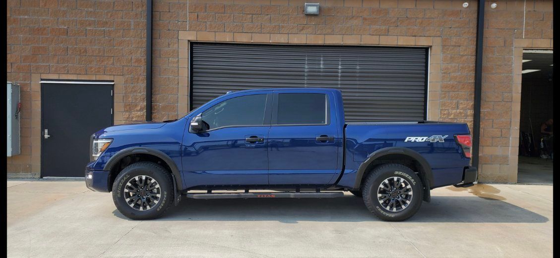 Dark Blue Truck
