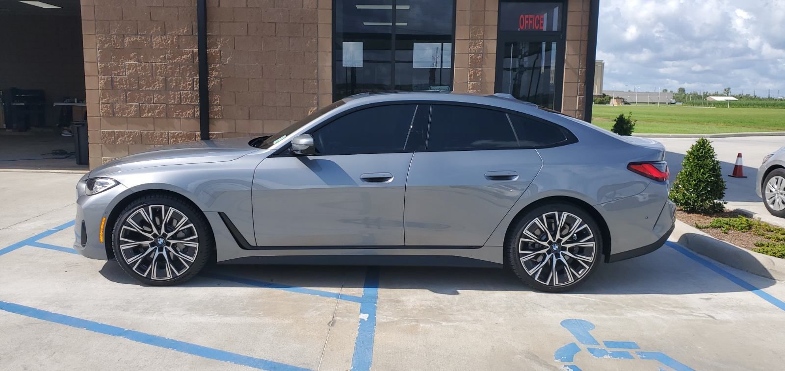 Gray Tinted Car