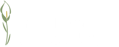 Ernest H. Parsons Funeral Home logo in white
