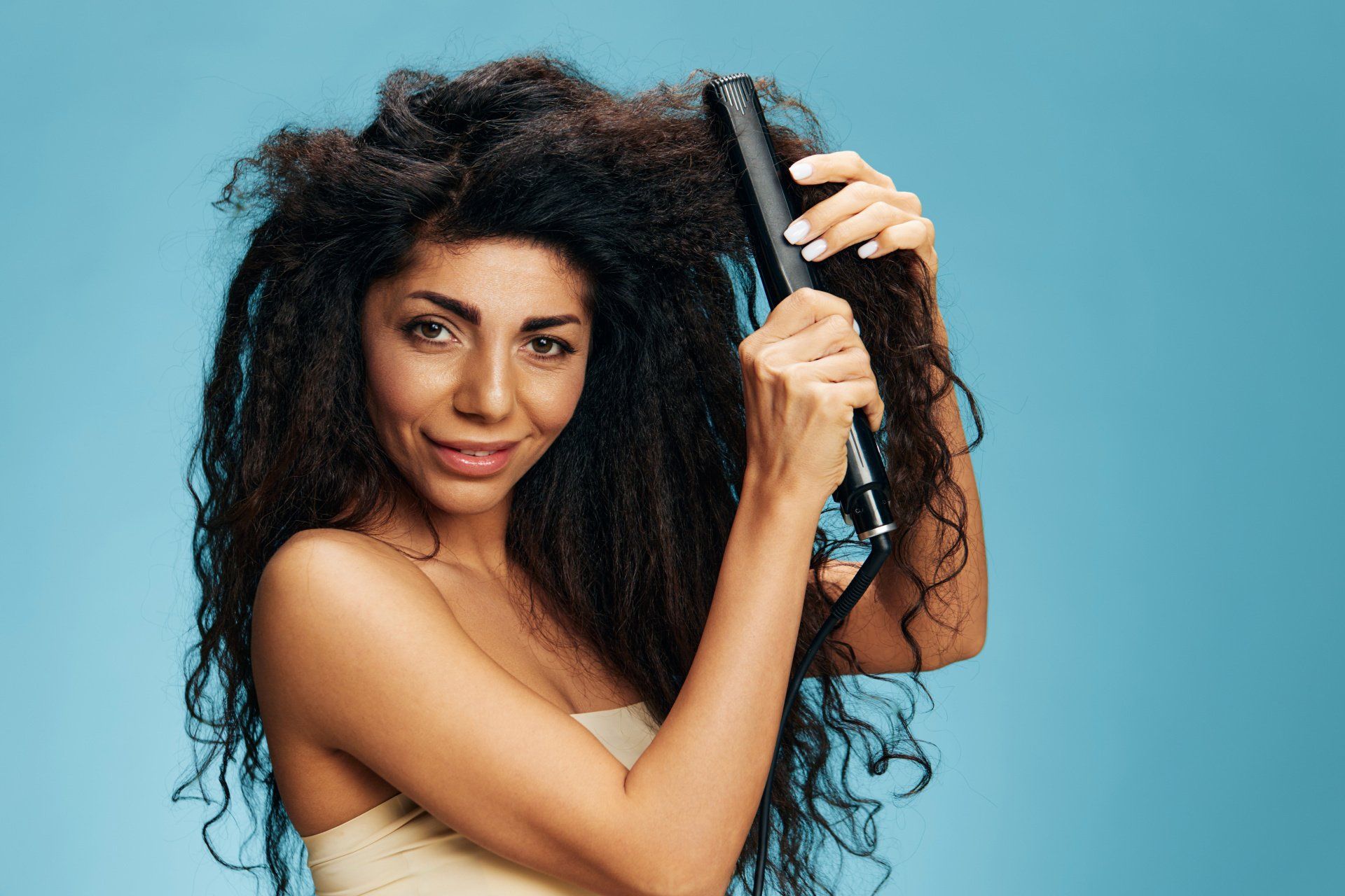 What causes dry hair?