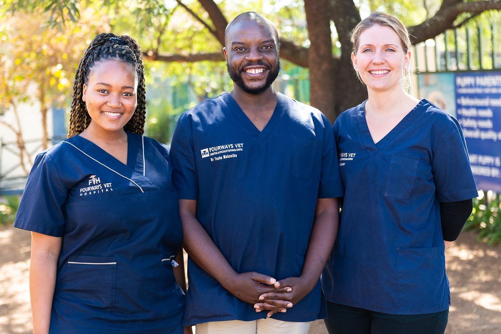 Fourways vet team