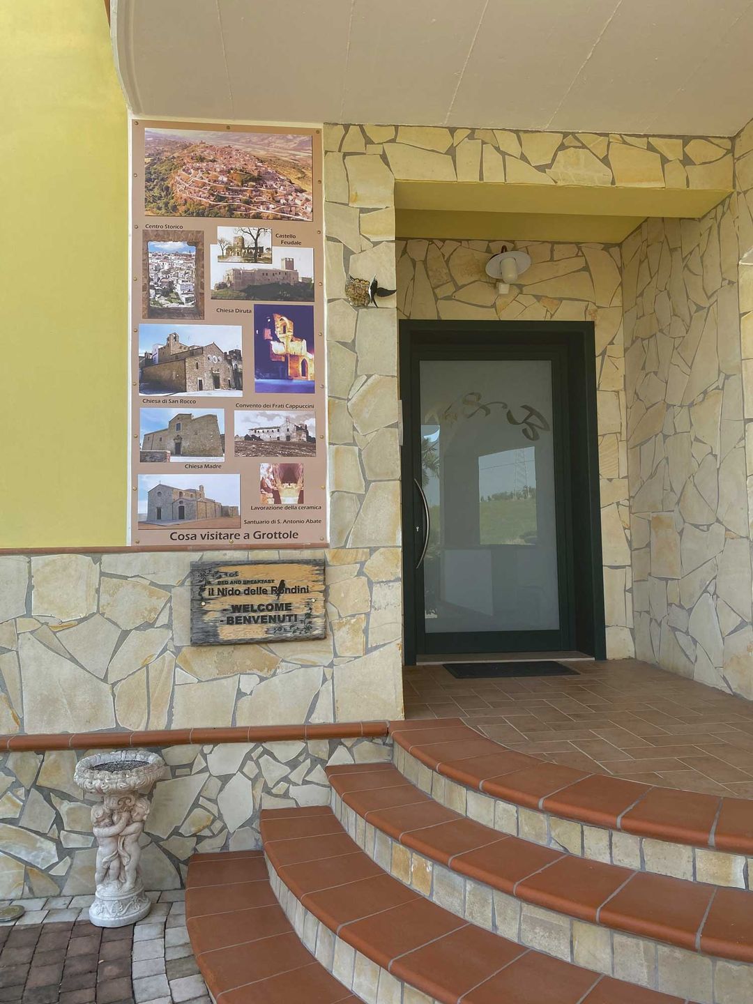 entrata del bed & breakfast