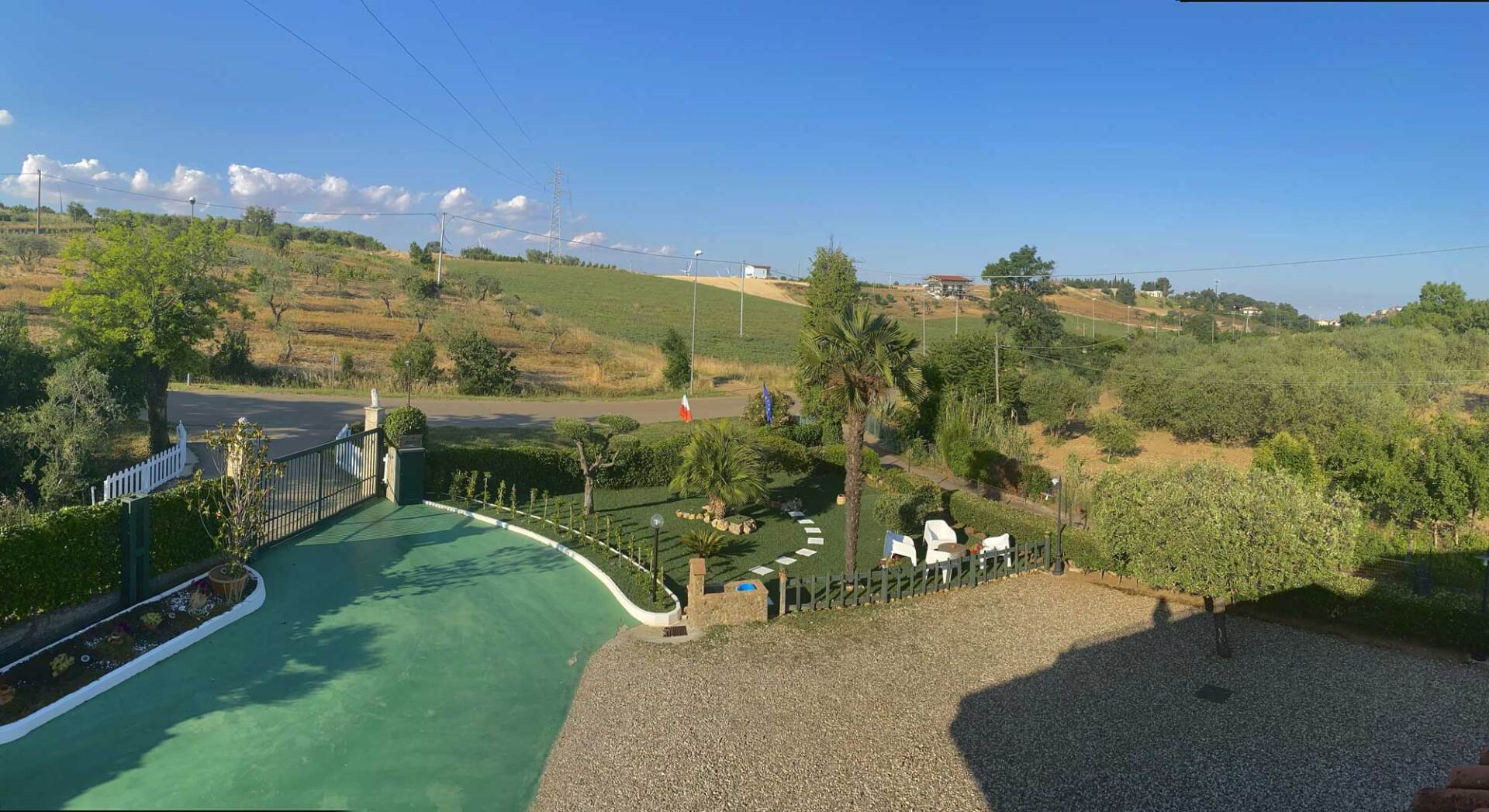 panorama dal B&B