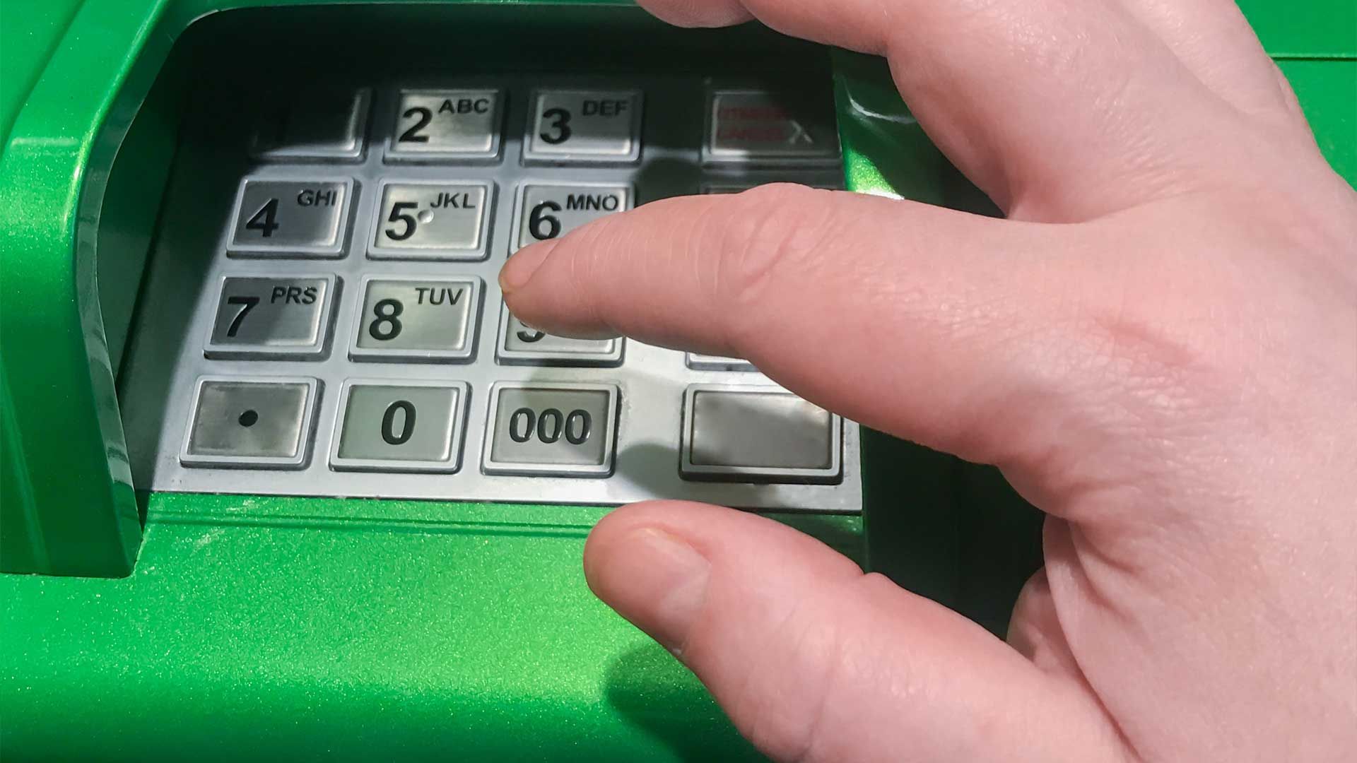ATM cash protection