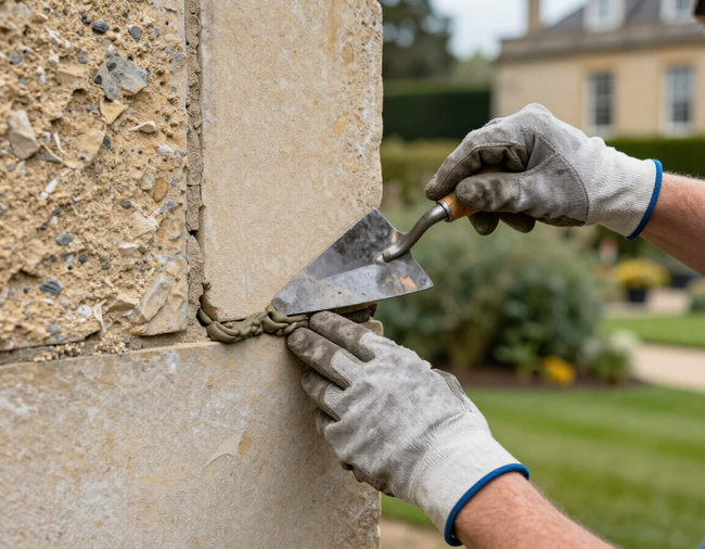Stonework repair and restoration