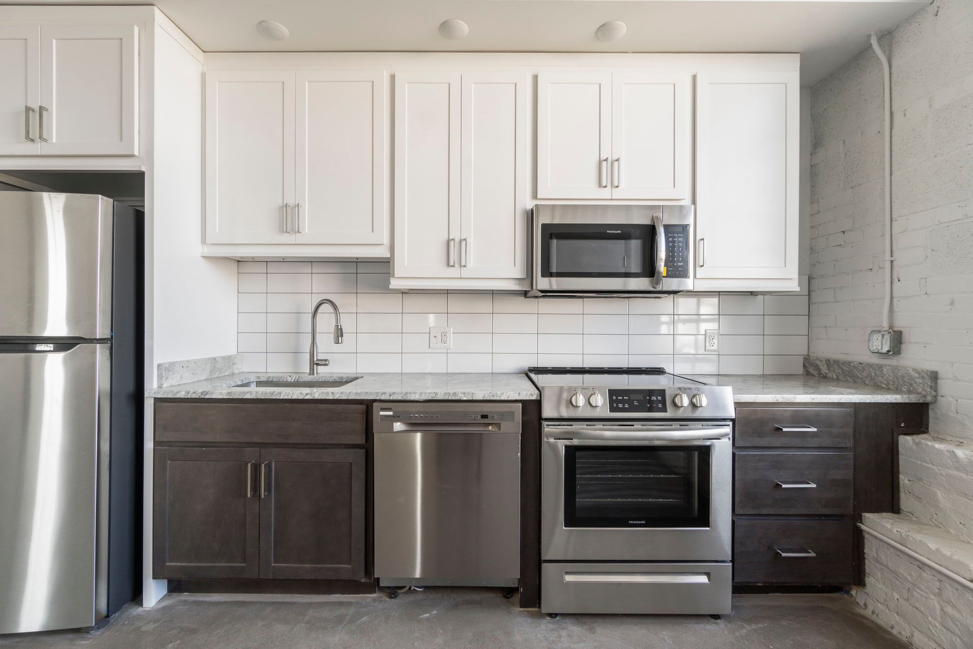 sink and stove