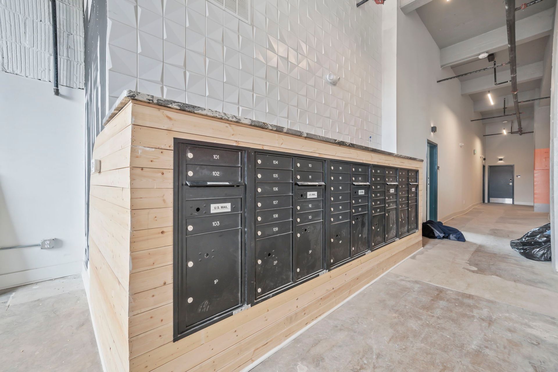 mail room side view