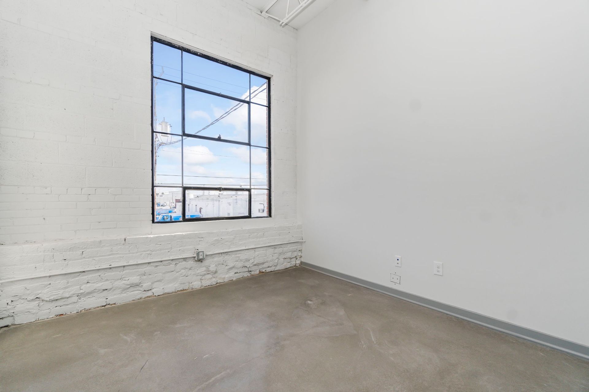window in corner