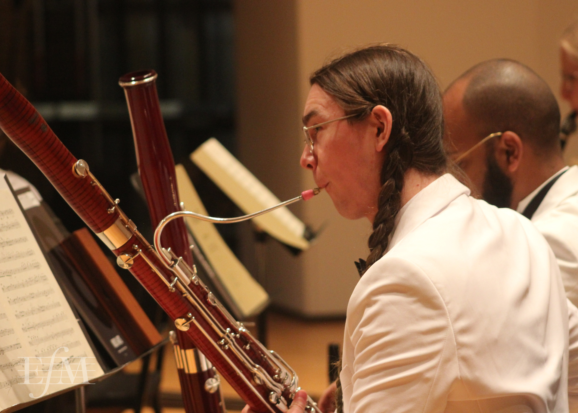 Eastern Festival of Music Bassoon Fellow performing with the Eastern Festival Orchestra.