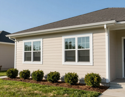 Clean home exterior