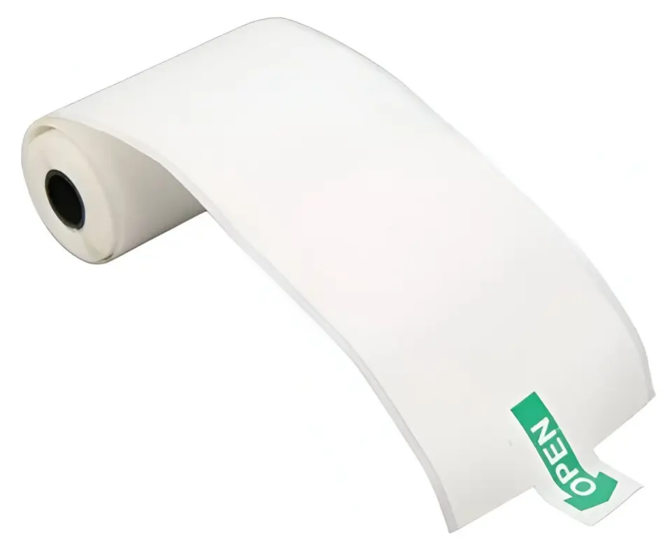 ROLLOS PAPEL TÉRMICO STICKER x5