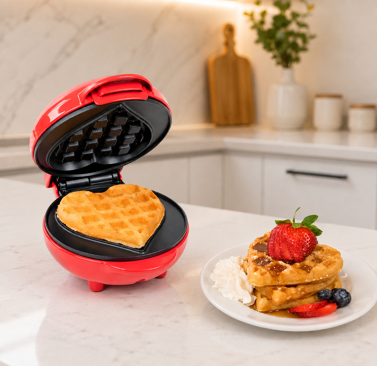 WAFFLERA CORAZON