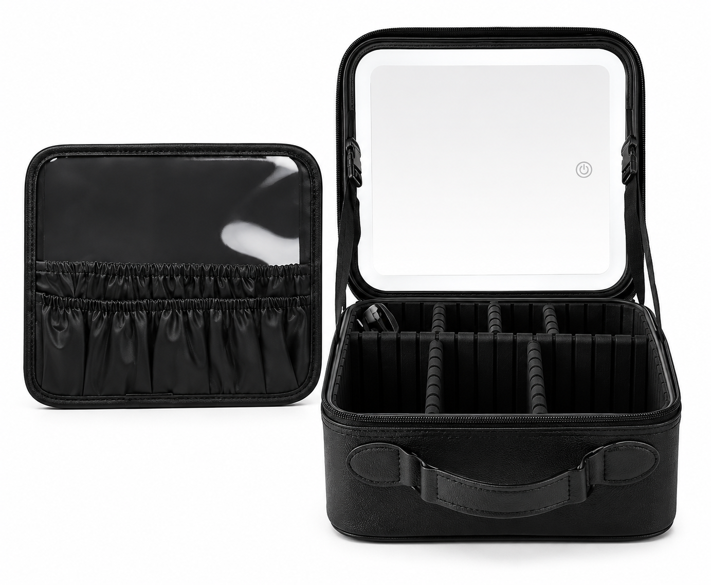 ORGANIZADOR ESPEJO LED PORTATIL