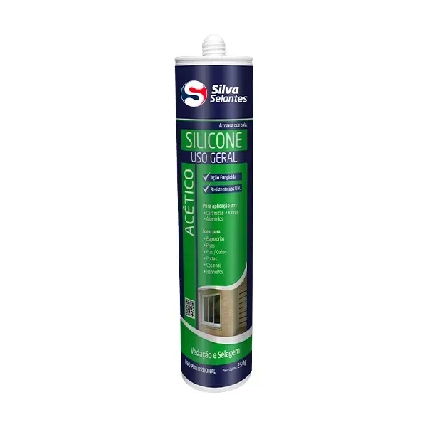 SILICONE ACÉTICO PROFISSIONAL USO GERAL