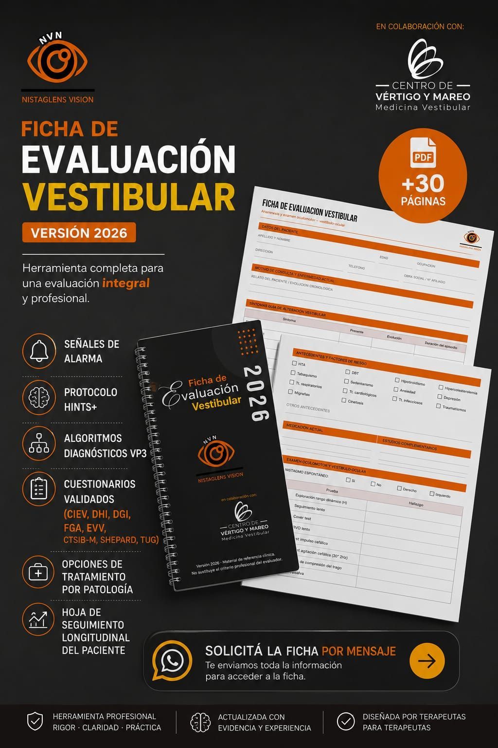 Ficha de Evaluación Vestibular