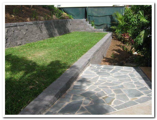 Landscaped Front Lawn — Lynams Landscapes Pty Ltd in Jensen, QLD