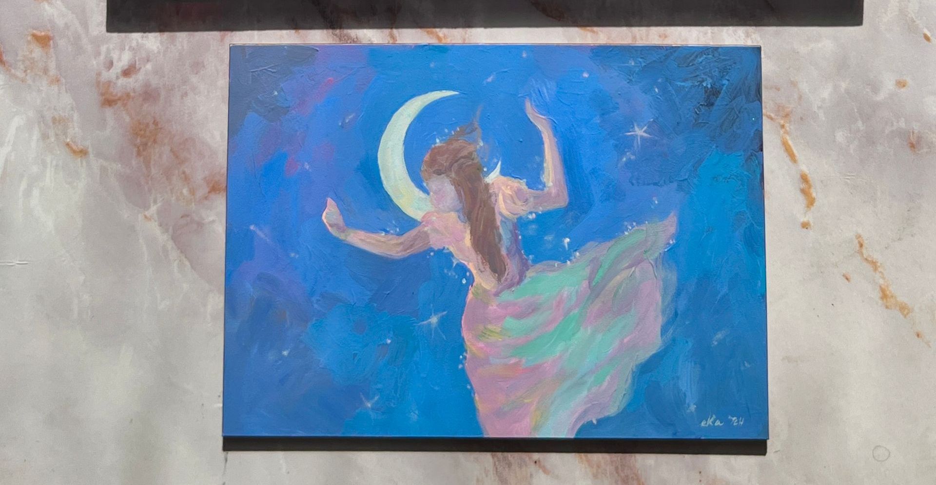 study for a woman's place | 5x7