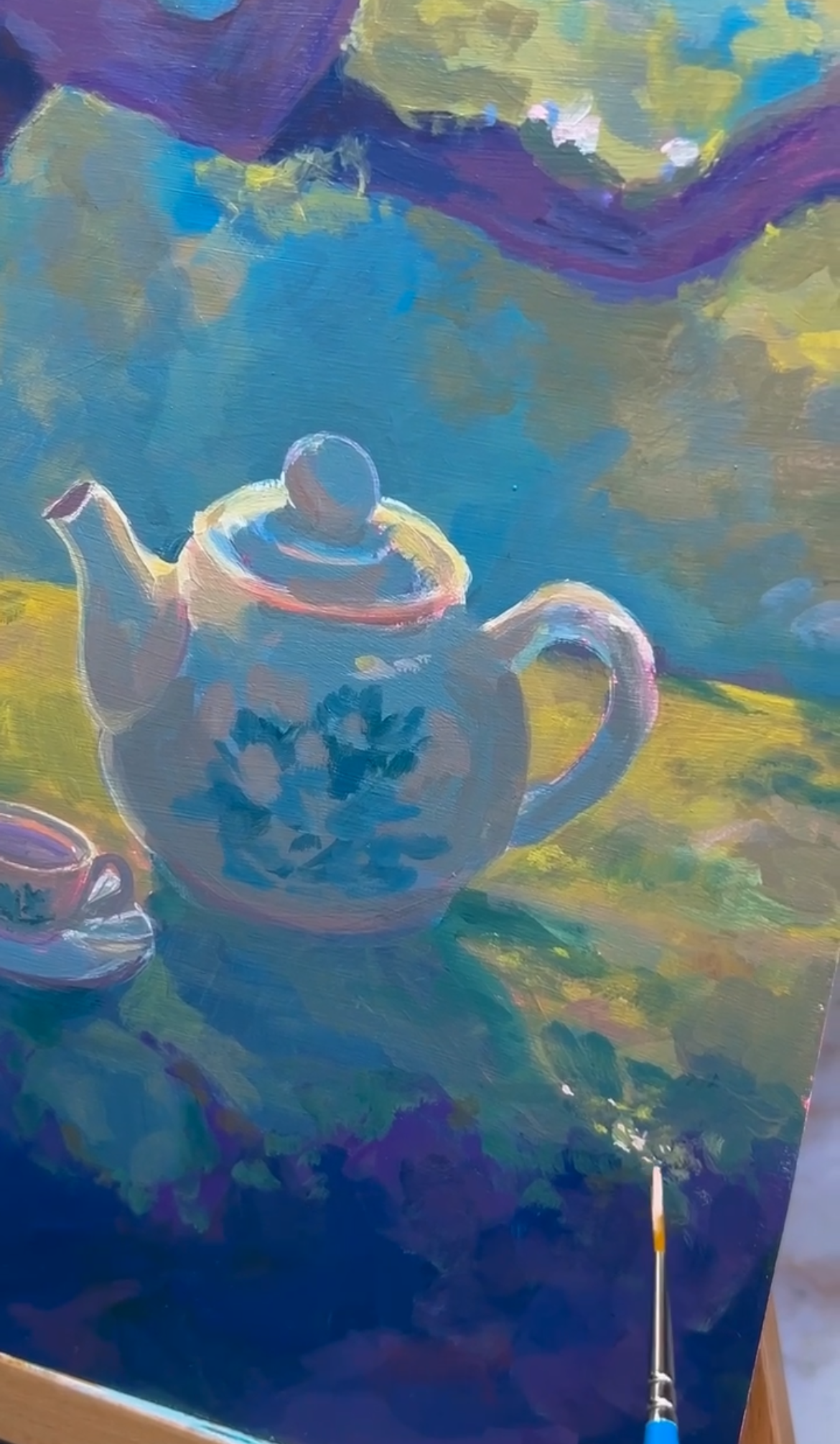 sylvan tea | 12x12