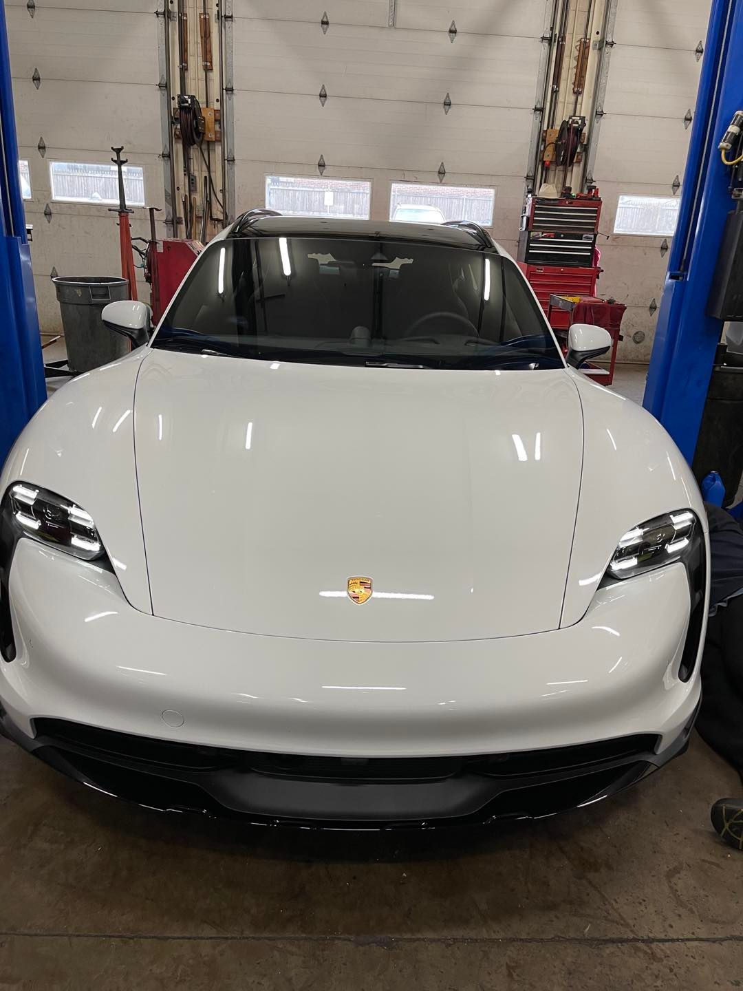Vehicle Inside Shop Garage | Airbase Automotive Repair Inc