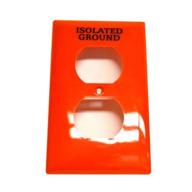 Placa Duplex Naranja