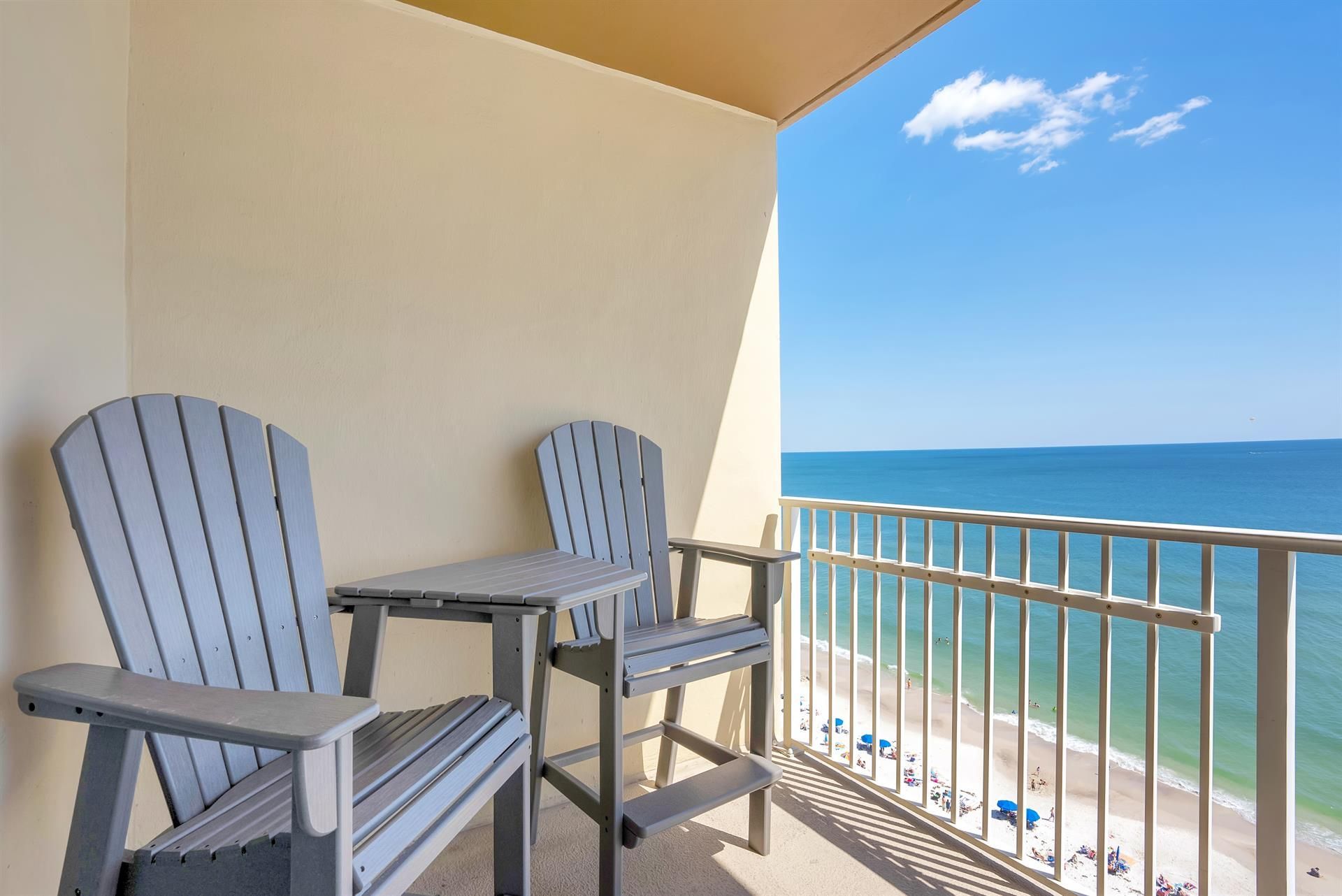 beach balcony view 