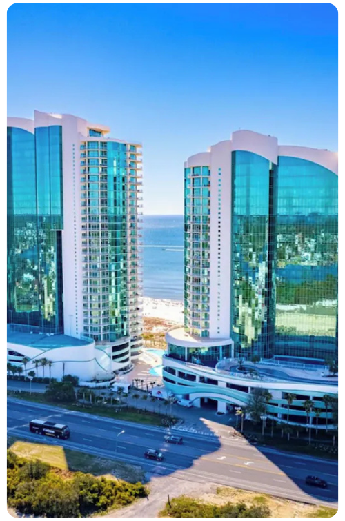 outside view of condos