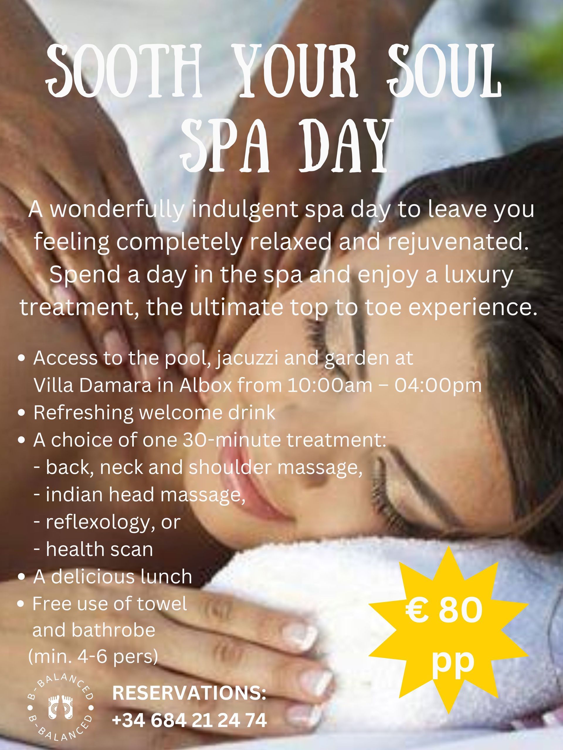 Sooth Your Soul Spa Day